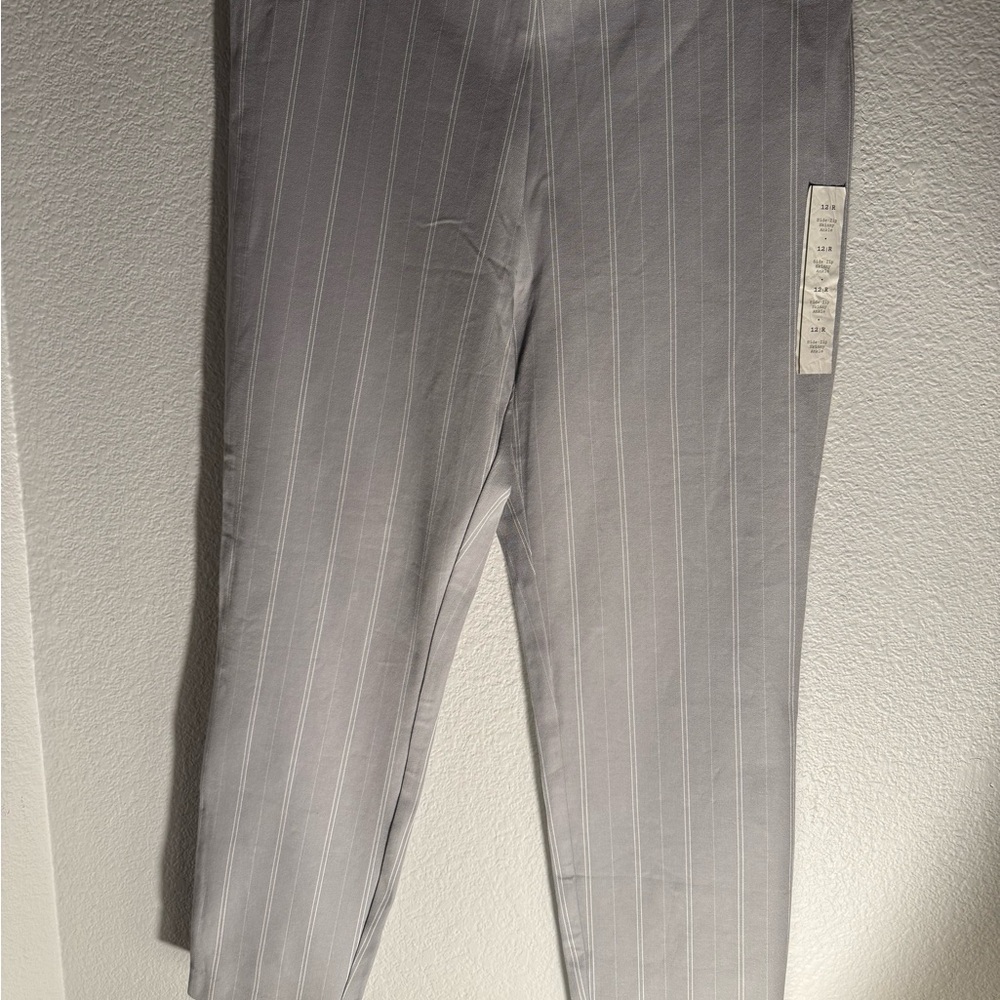 Gray Pinstripe Pants A New Day Women’s Size 12